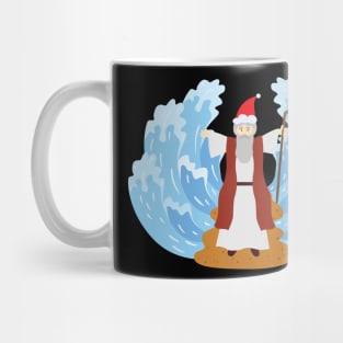 Moses parting the sea with Mug